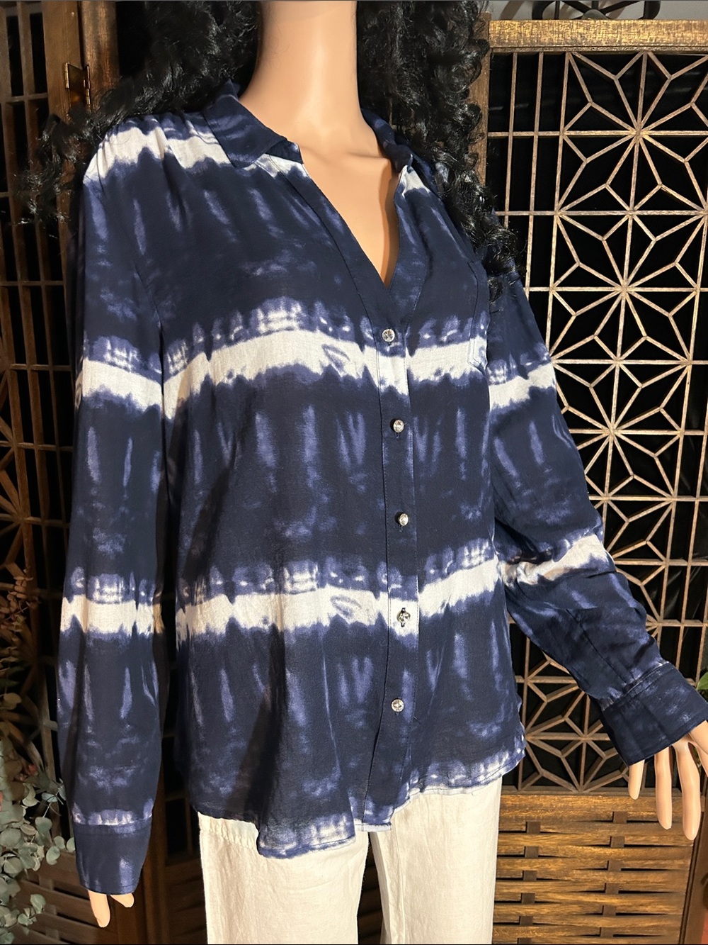INC INTERNATIONAL TYE DYE TOP. XXL